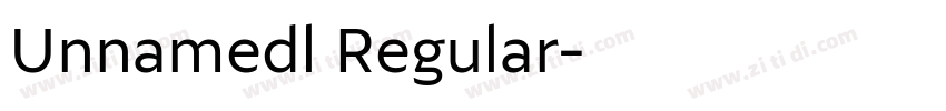 Unnamedl Regular字体转换 Unnamedl Regular字体转换